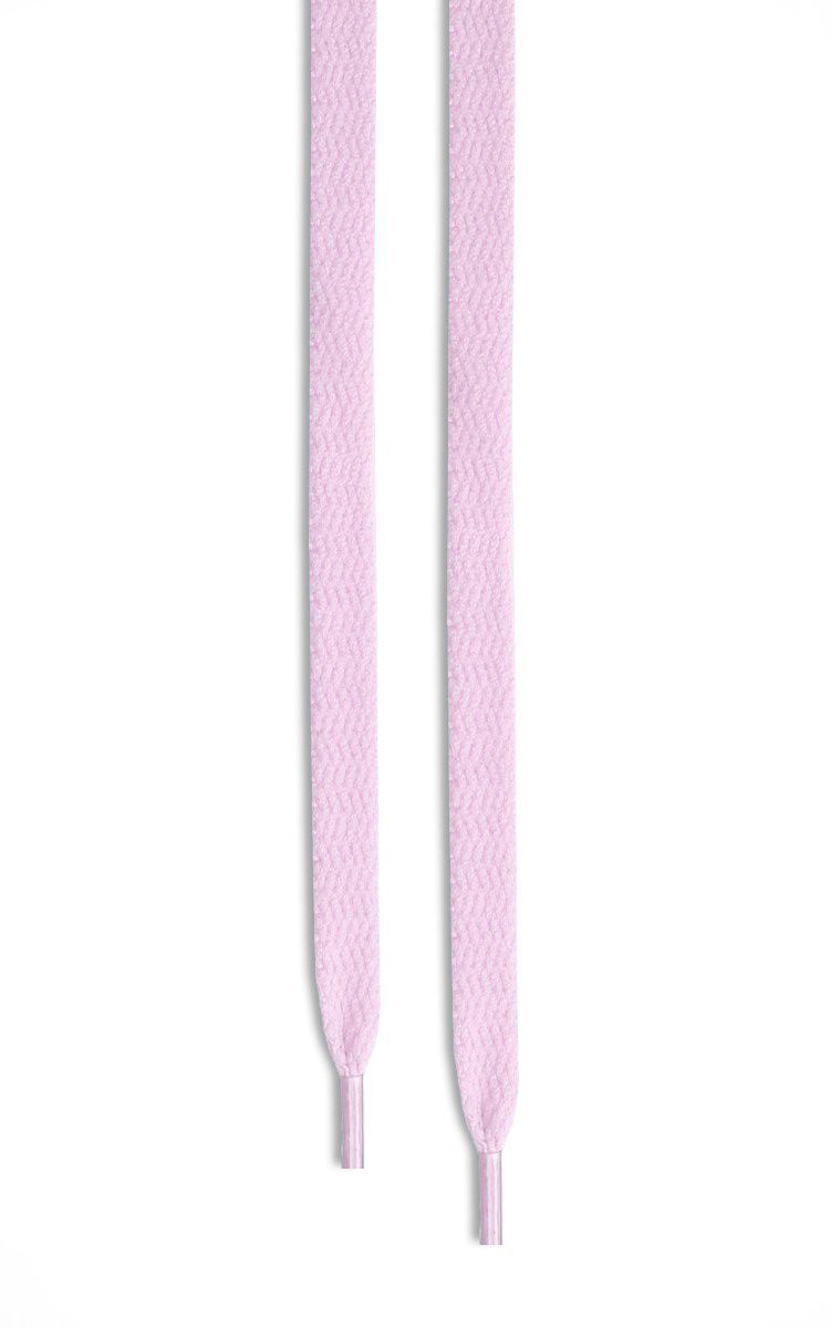 Flat Shoelaces In Light Pink