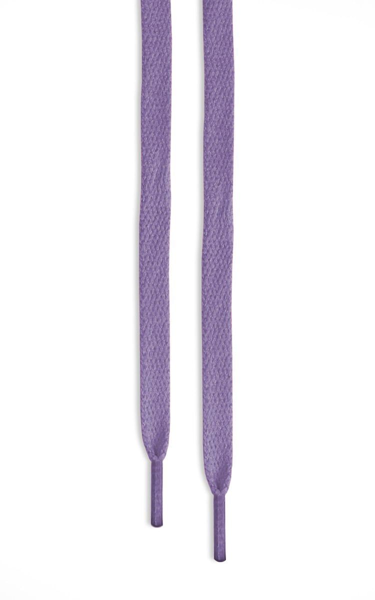 Flat Shoelaces In Purple