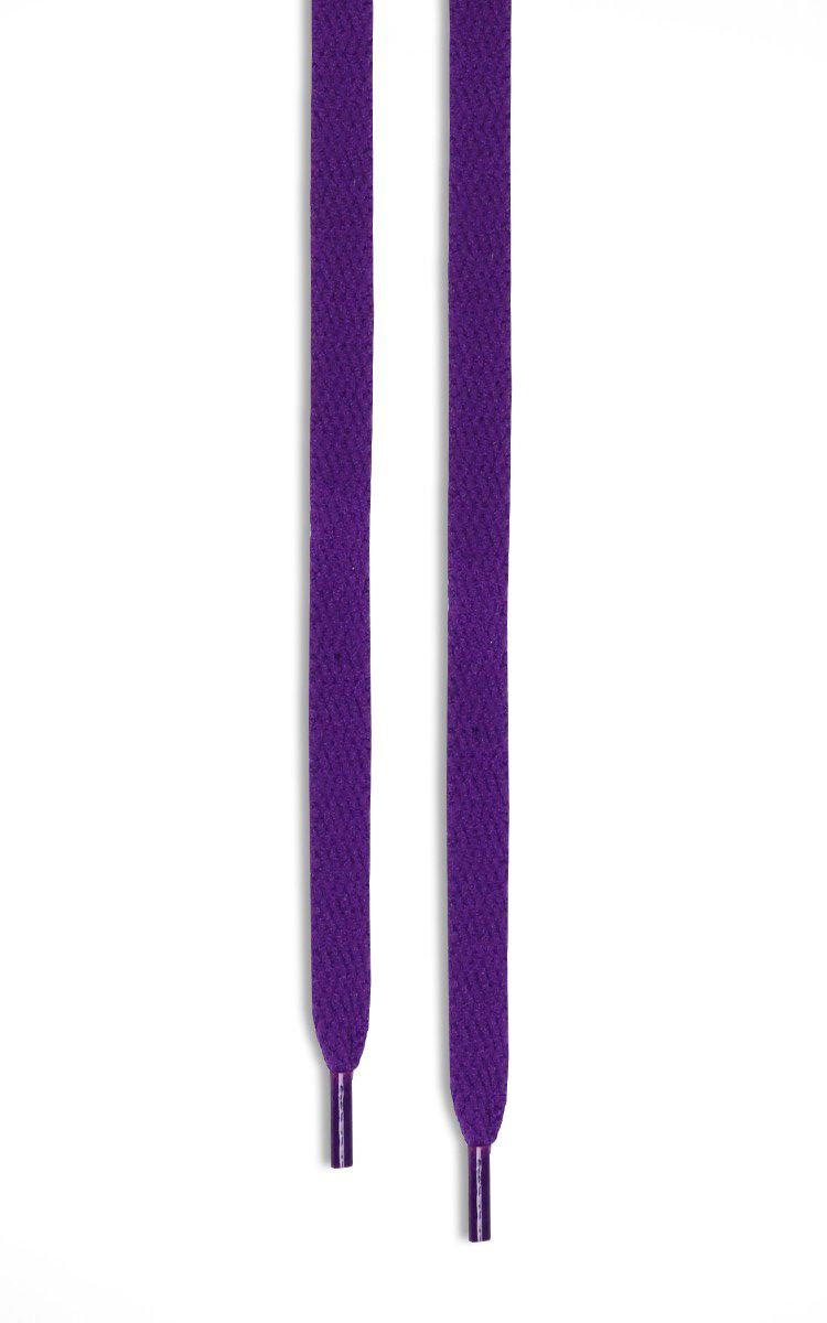 Flat Shoelaces In Purple