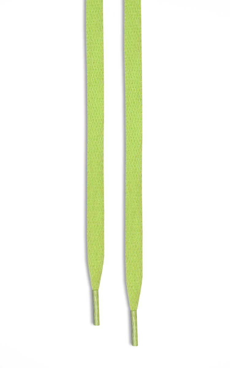 Flat Shoelaces In Green