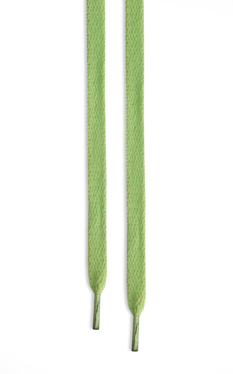 Flat Shoelaces In Green