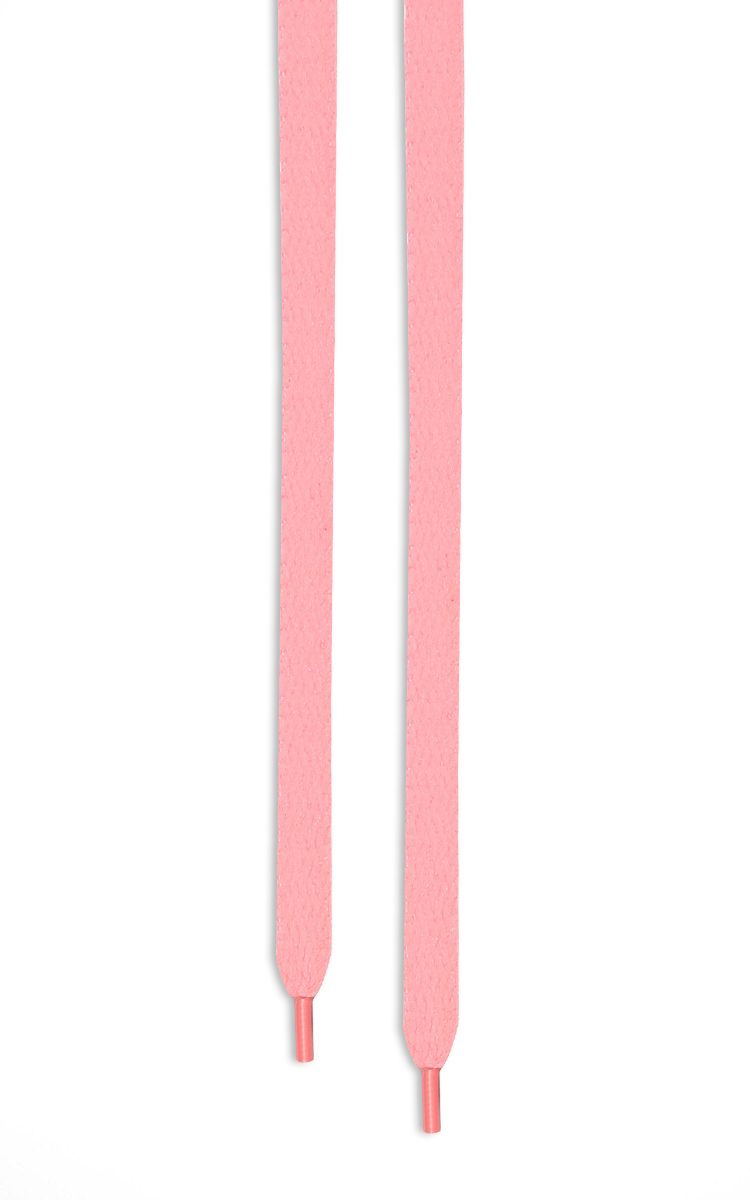 Flat Shoelaces In Light Pink