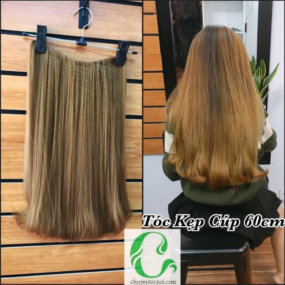 Tóc Kẹp Nối 1/2