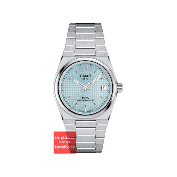 Đồng hồ nam Tissot PRX Powermatic 80 35mm ICE BLUE T137.207.11.351.00