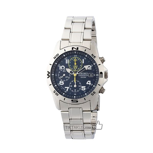 Đồng hồ nam dây thép Seiko Chronograph SND379P