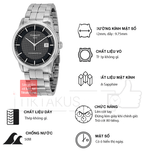 Đồng hồ đeo tay nam dây thép Tissot T086.407.11.201.02 powermatic 80 automatic ETA swiss made