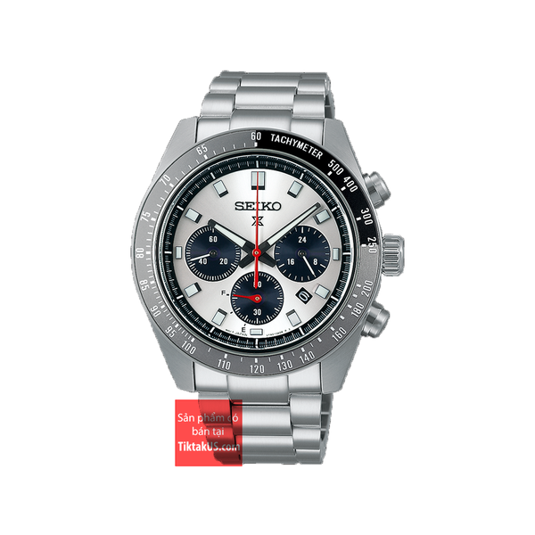 Đồng hồ nam Seiko Prospex Chronograph Speedtimer Solar size 41.5mm - SSC911P1 - SSC911 panda