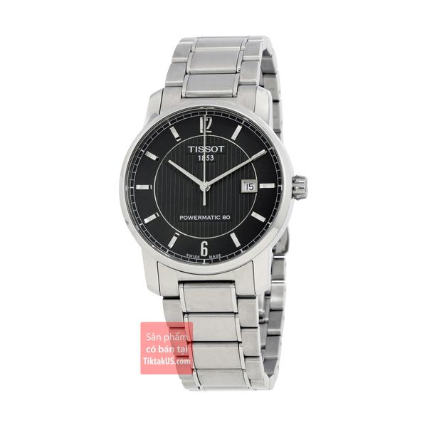 Đồng hồ đeo tay nam Tissot Titanium T Classic T087.407.44.057.00 (Đen)