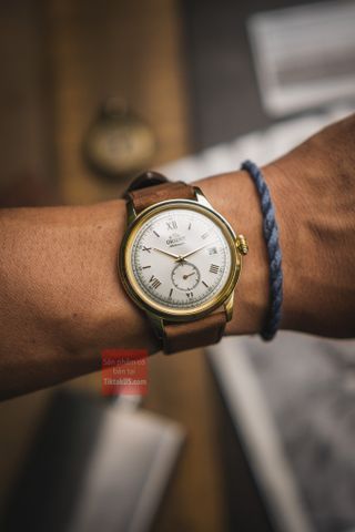 Đồng hồ đeo tay nam Orient Classic Bambino Small Second 38mm RA-AP0106S30B