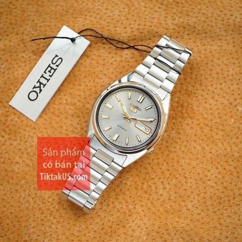 Đồng hồ nam dây thép Seiko 5 automatic Vintage SNXS75K1 size 38mm