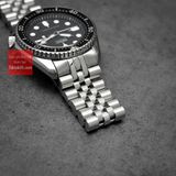 Dây Jubilee endlink đặc cao cấp cho Seiko SKX007 - 5KX SRPD Thép đặc