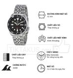 Đồng hồ nam dây sắt Seiko SKX007KD