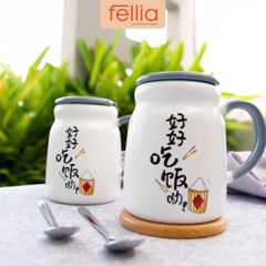 Ly sứ hàn quốc Fellia cao cấp 330ml _FEL10910
