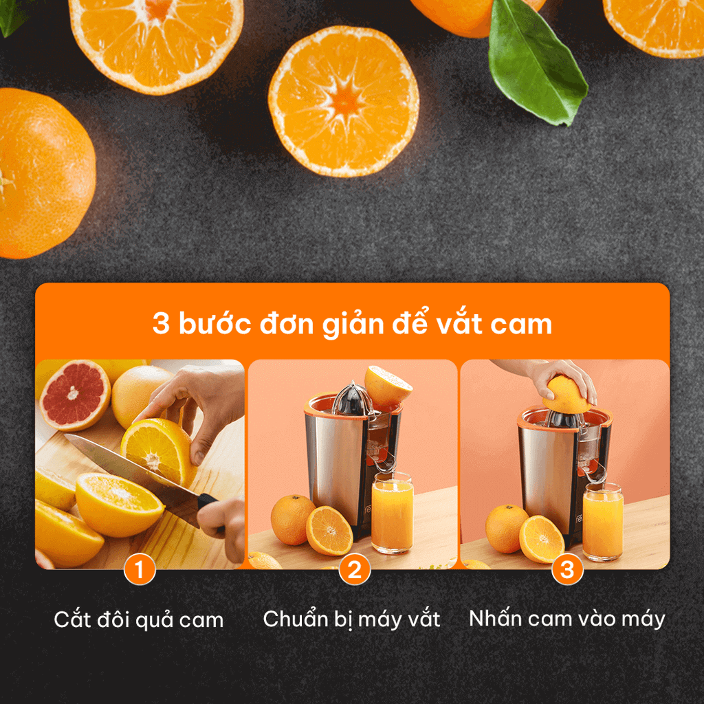 Máy Vắt Cam Chuyên Dụng Fellia C219