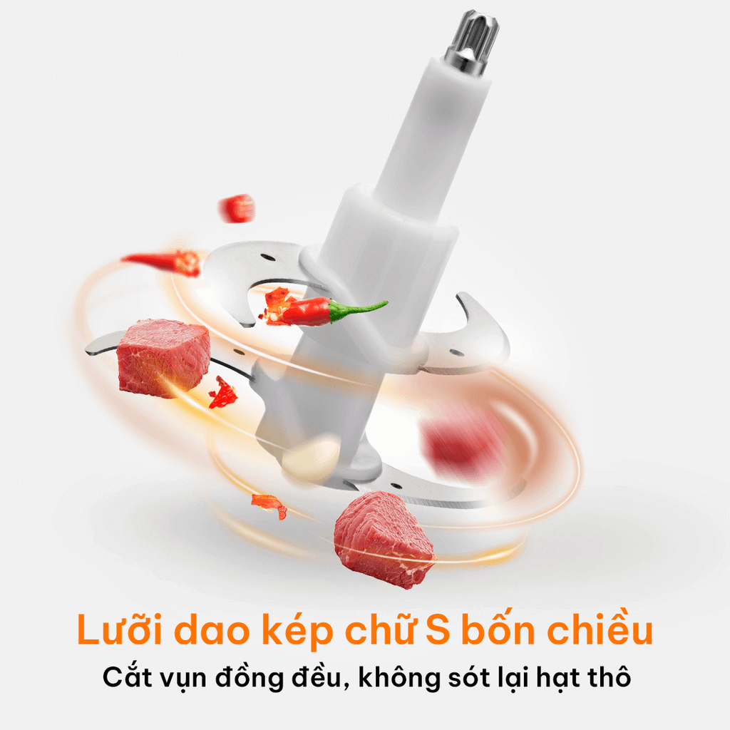 Máy Xay Thịt Đa Năng Fellia M256