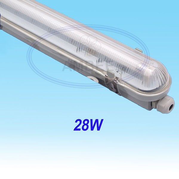 T5 Fluorescent Weather Proof Aluminum IP65 Fixture 1M2/28W