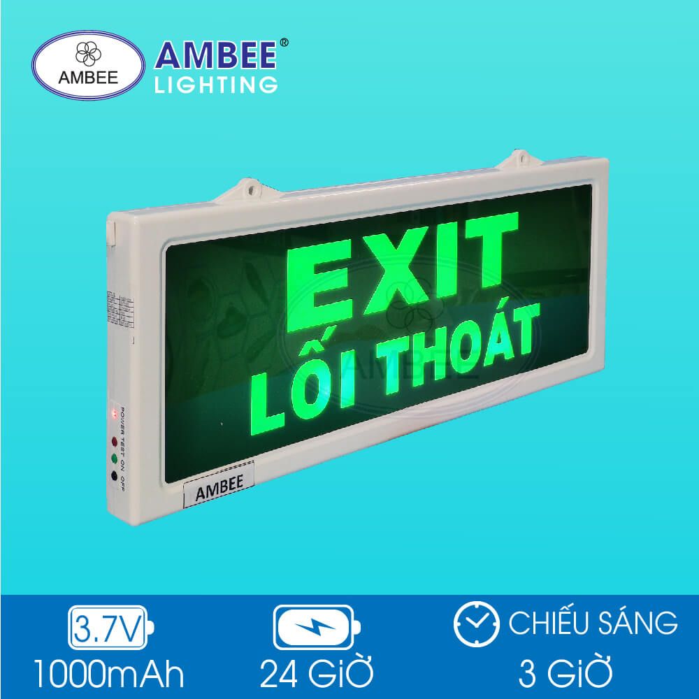 Đèn Exit 1 Mặt