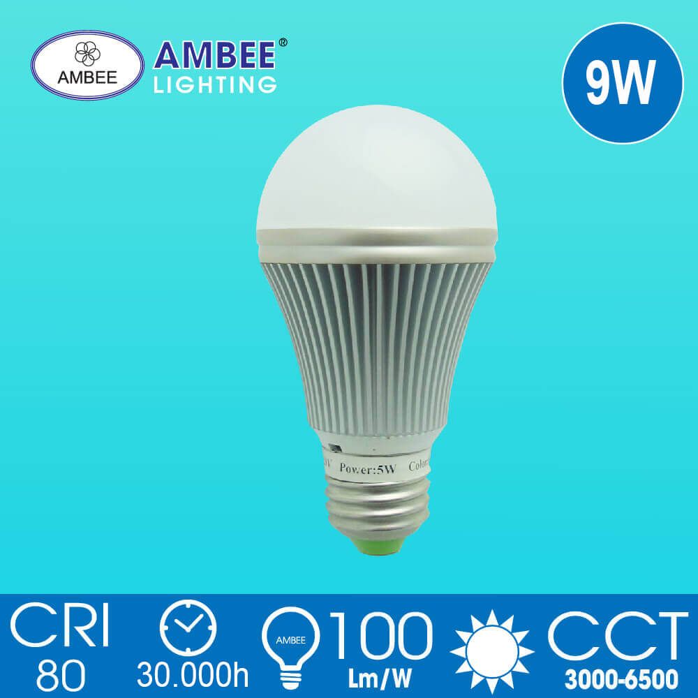 Đèn LED Bulb Nhôm Dày 9W