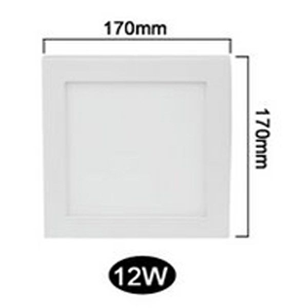 LED Square Ceiling 12w