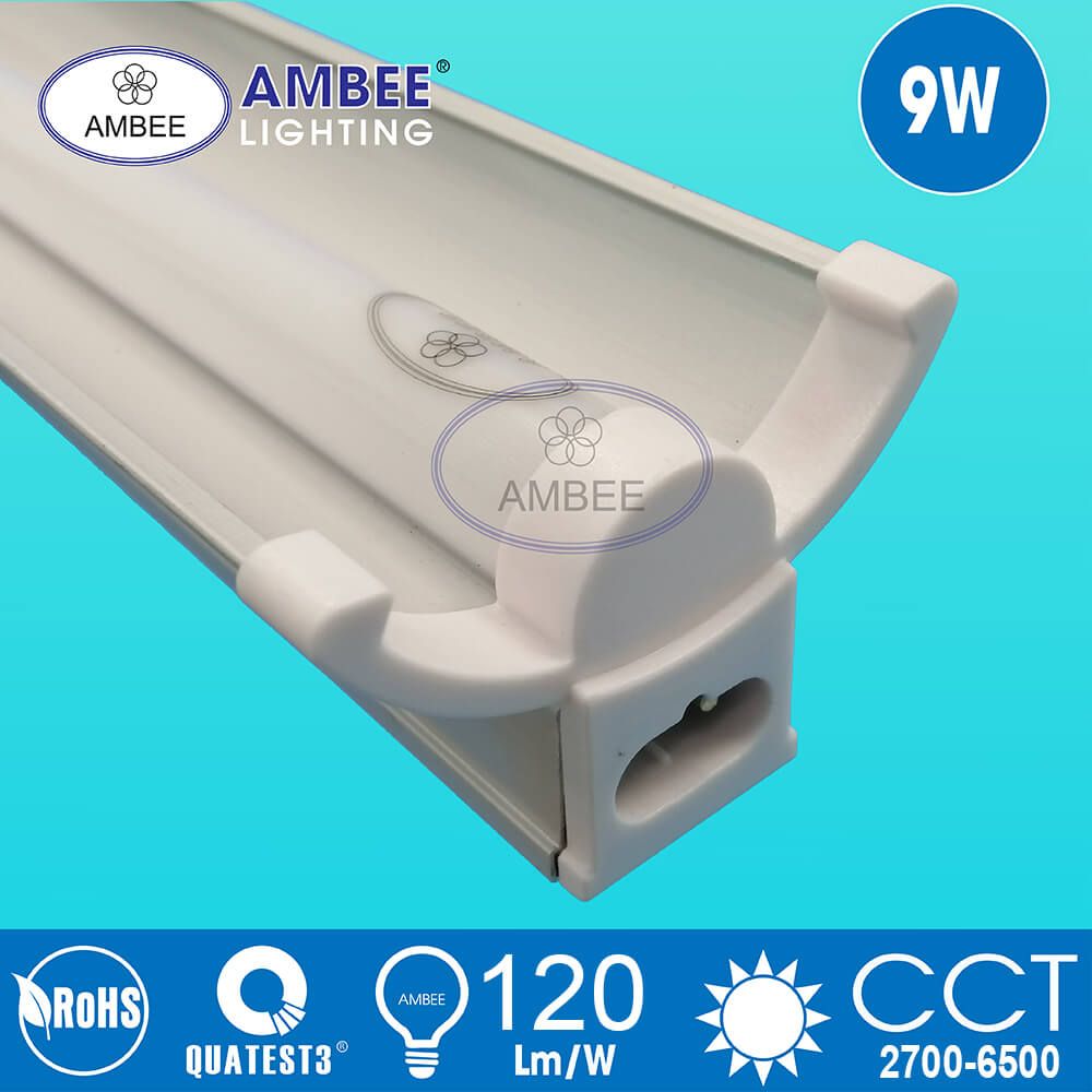 Tube Led T5 With Reflector Integrated 0m6 9W