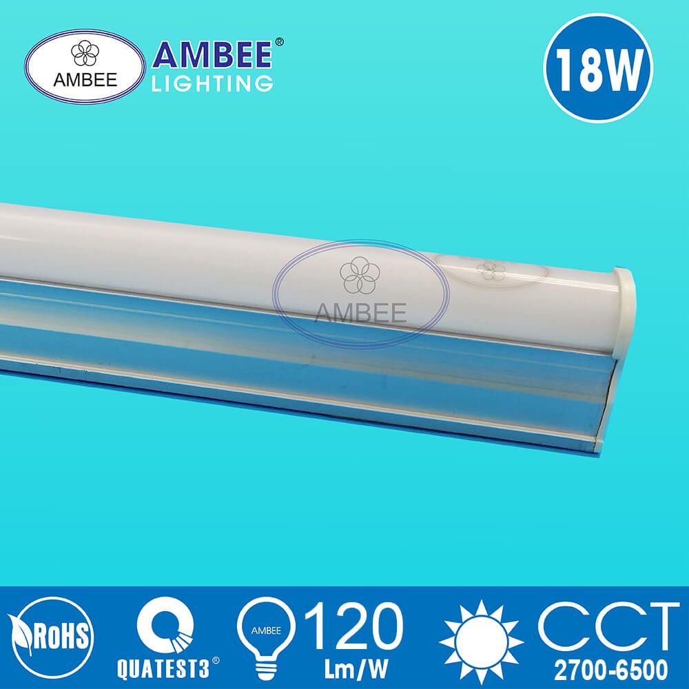 Tube LED T5 without reflector integrated 1m2 18W