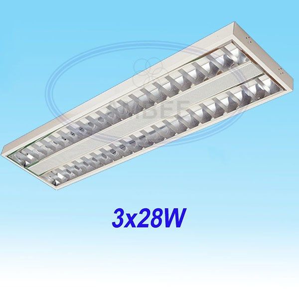 T5 Fluorescent Office Ceiling 1M2/3x28W