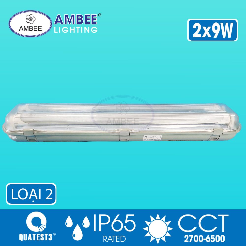 Bộ Đèn Led Chống Thấm IP65 0m6 18W L2