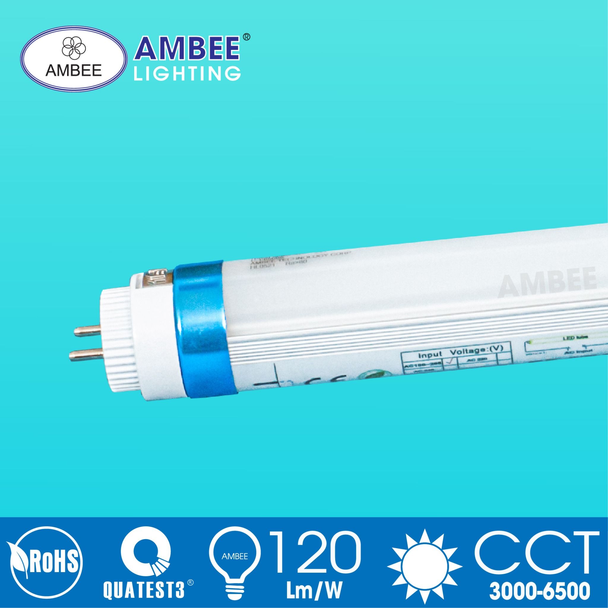 Led Tube Light 0m6 9W 144 Pcs