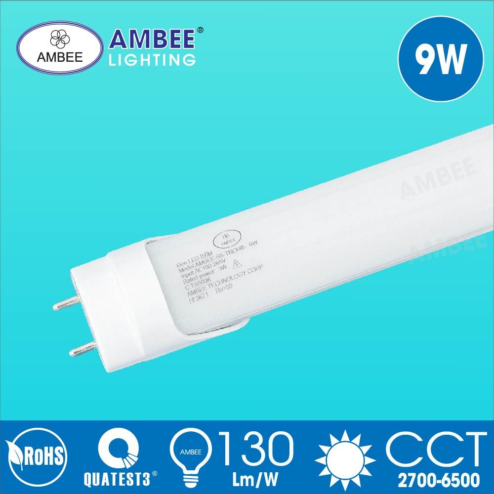 Đèn Tuýp Led 0m6 9w Đầu Cố Định