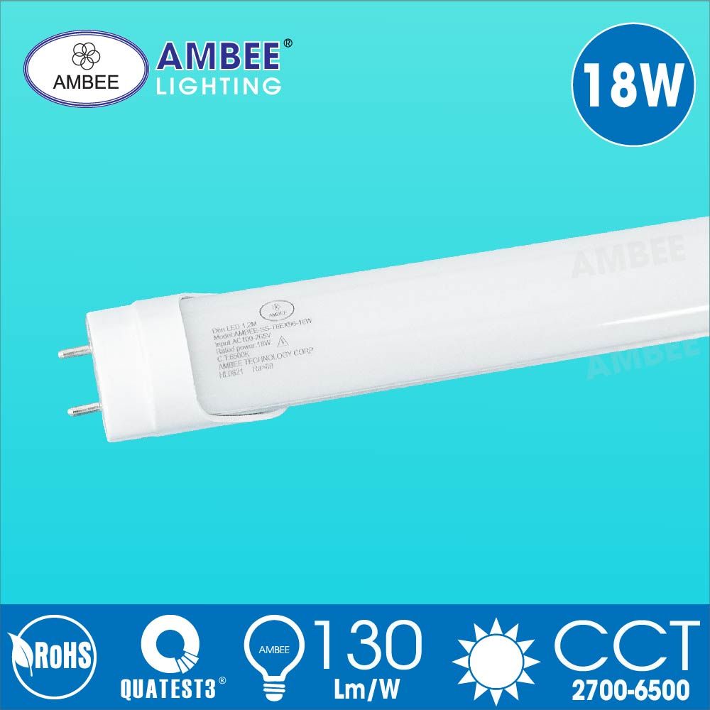 Đèn Tuýp Led 1m2 18w Đầu Cố Định