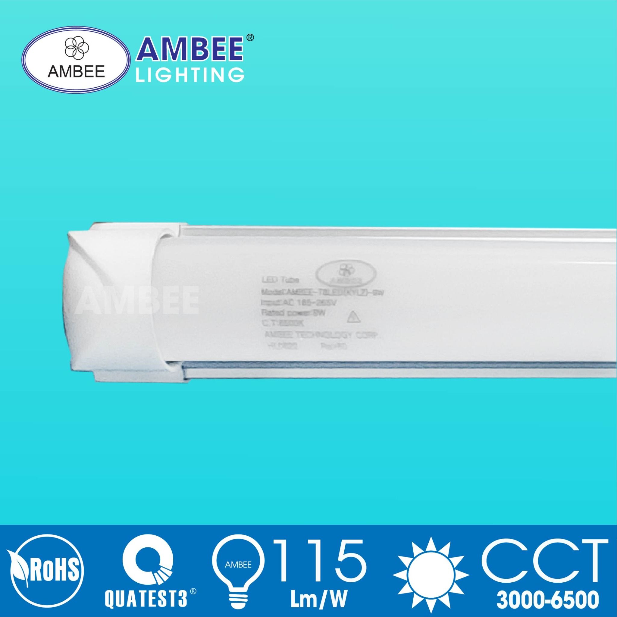 Bộ Đèn Led T8 Không Chóa 0m6 9w