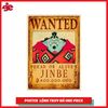 Poster truy nã Jinbe (Timeskip) - One Piece