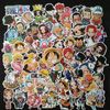 Sticker đa năng One piece cực ngầu 005-( 40 hình)-Chống thấm nước,dùng để dán mũ bảo hiểm, laptop,điện thoại...