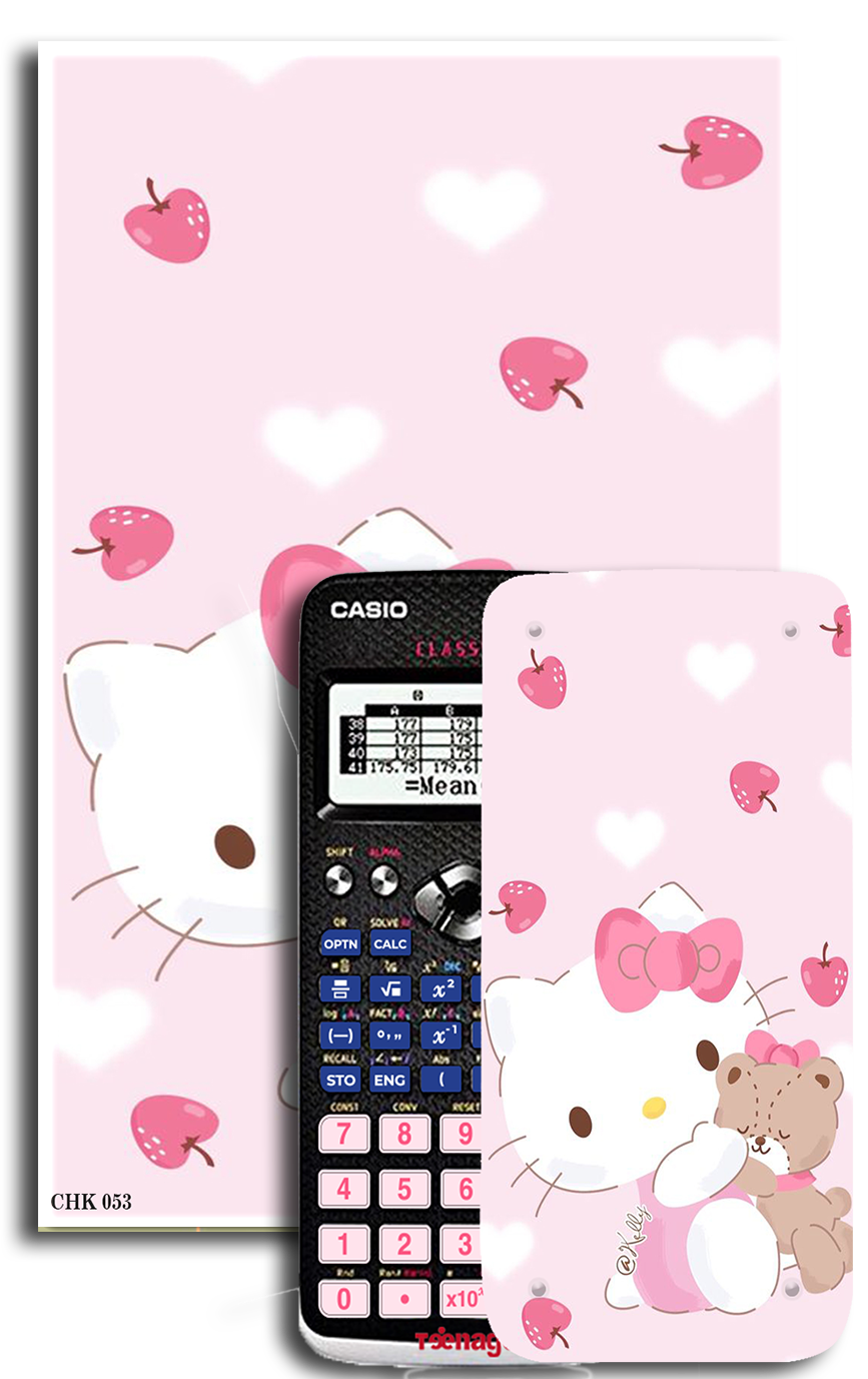 Decal máy tính Casio Hello Kitty 053