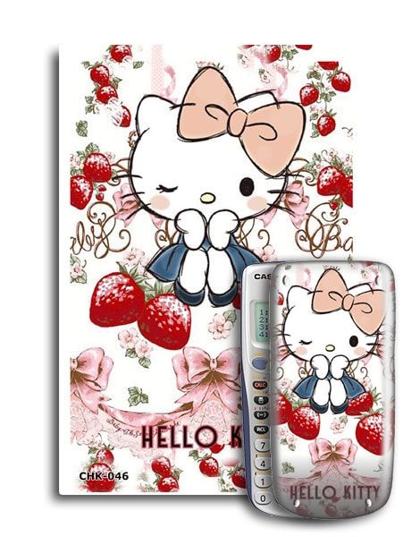 Decal máy tính Casio Hello Kitty 046