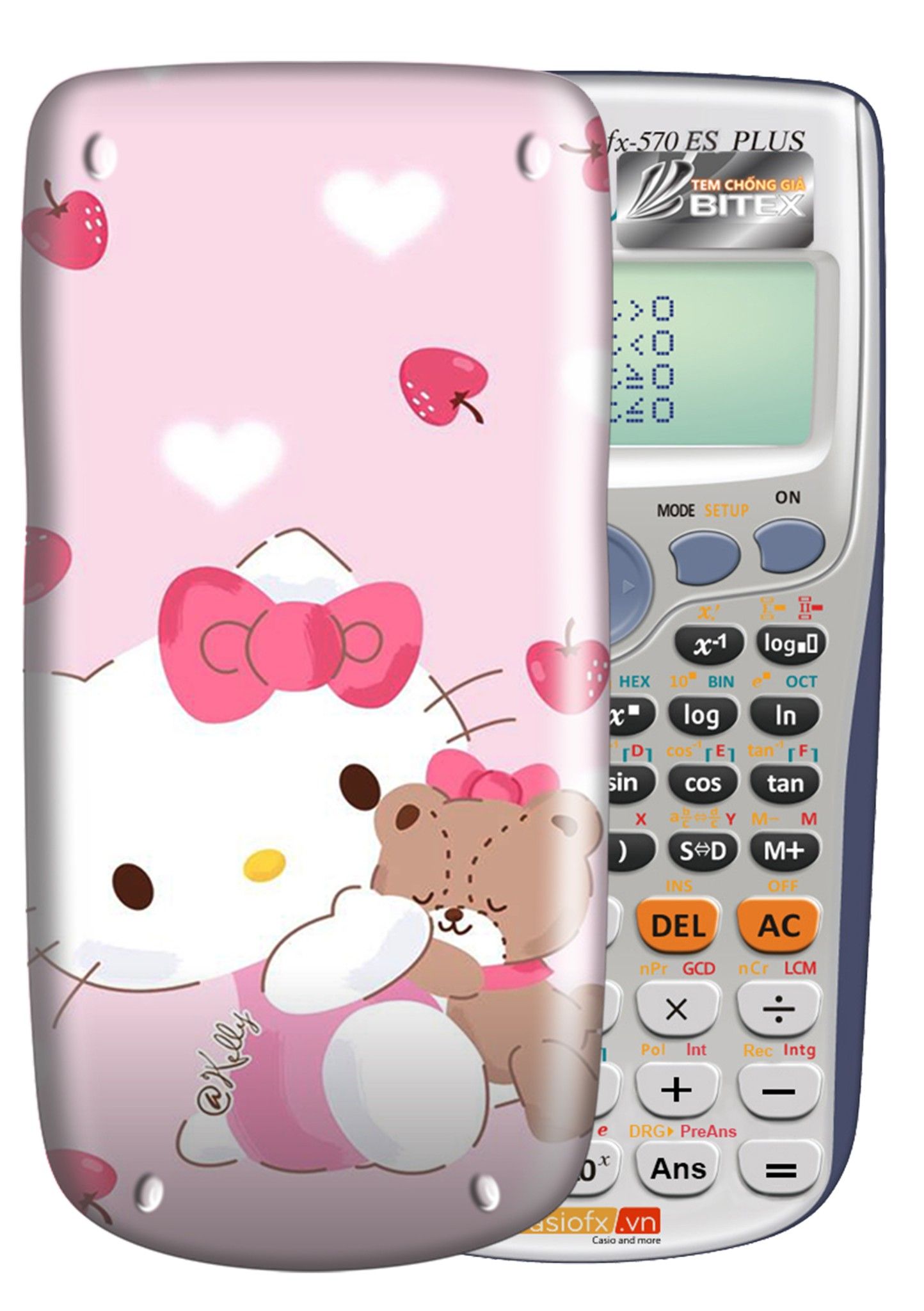 Nắp máy tính Casio Helo kitty 053