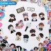 Sticker đa năng BTS ngộ ngĩnh dễ thương 002-(20 hình)-Chống thấm nước,dùng để dán mũ bảo hiểm, laptop,điện thoại...