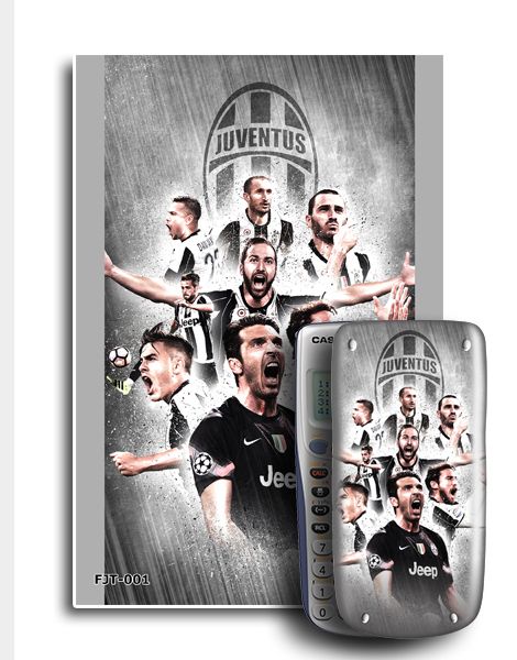 Decal máy tính Casio CLB Juventus 001