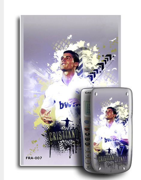 Decal máy tính Casio CLB Real Madrid 007