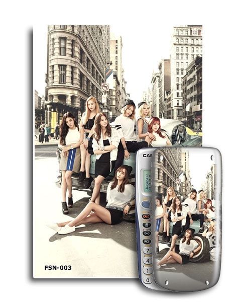 Decal máy tính Casio Girls Generation 003