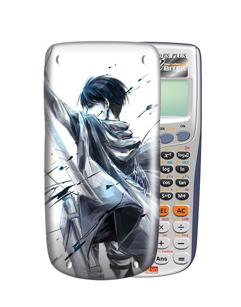 Nắp máy tính Casio Attack On Titan 001