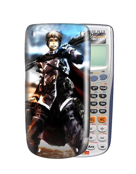 Nắp máy tính Casio Attack On Titan 003