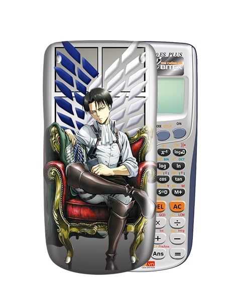 Nắp máy tính Casio Attack On Titan 006