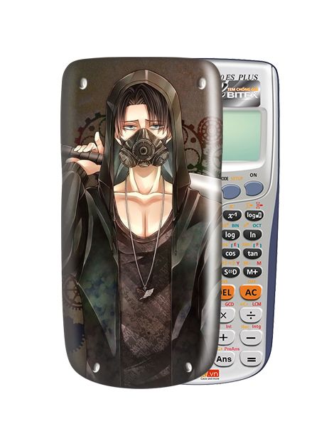 Nắp máy tính Casio Attack On Titan 019