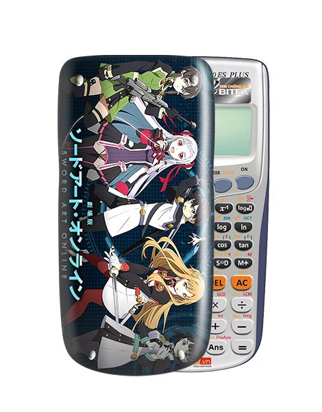 Nắp máy tính Casio nhân vật hoạt hình Sword Art Online  021