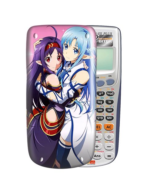 Nắp máy tính Casio nhân vật hoạt hình Sword Art Online  025