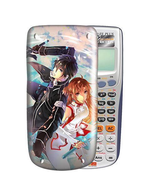 Nắp máy tính Casio nhân vật hoạt hình Sword Art Online  028