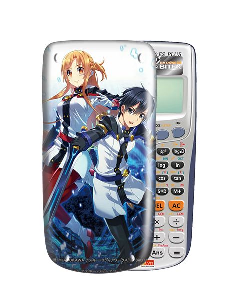 Nắp máy tính Casio nhân vật hoạt hình Sword Art Online  032