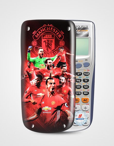 Nắp máy tính Casio CLB Manchester United 008