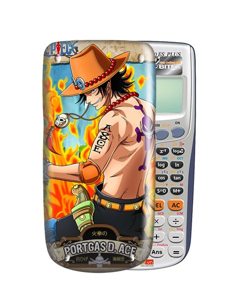 Nắp máy tính Casio One Piece 001